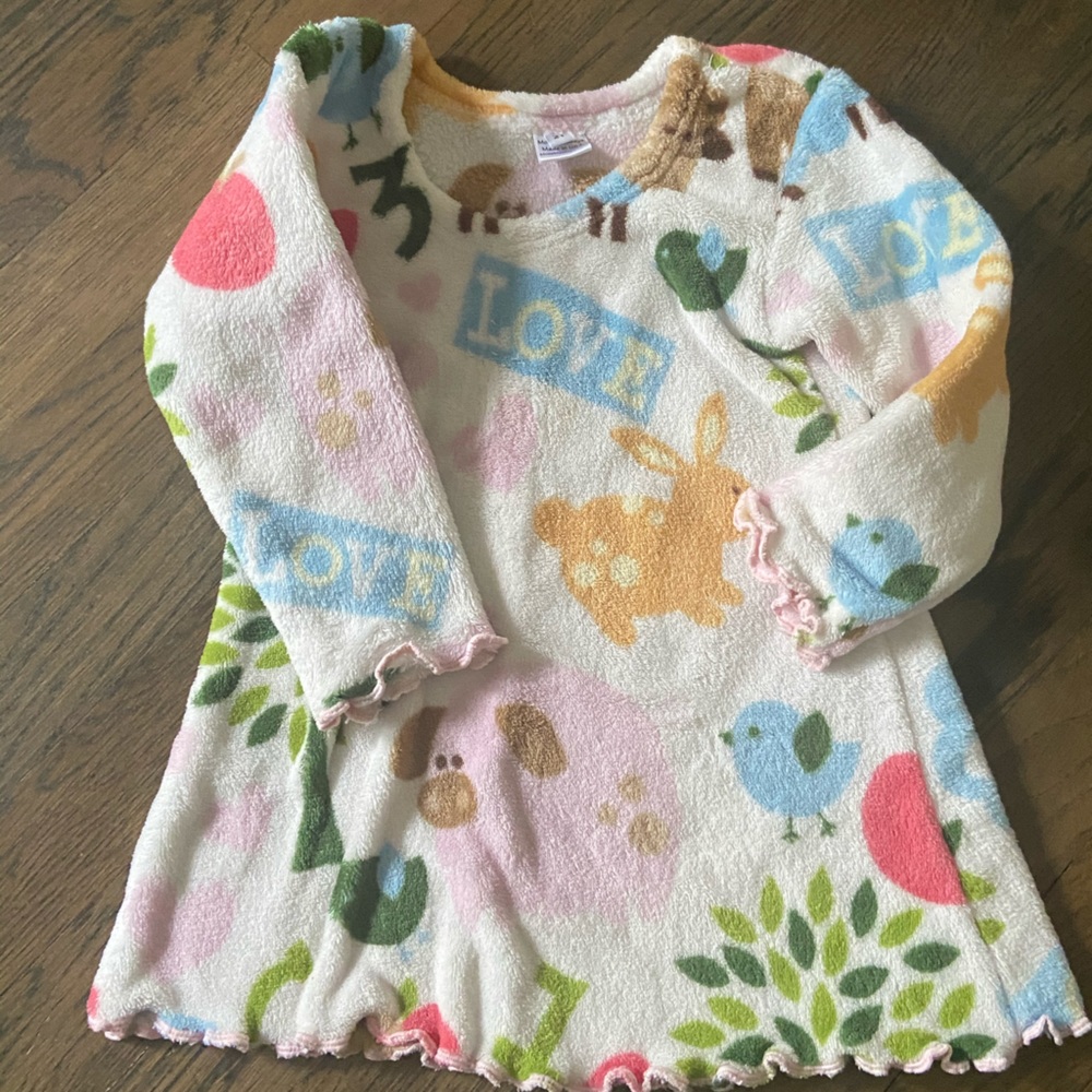 Soft fleece dress 2T